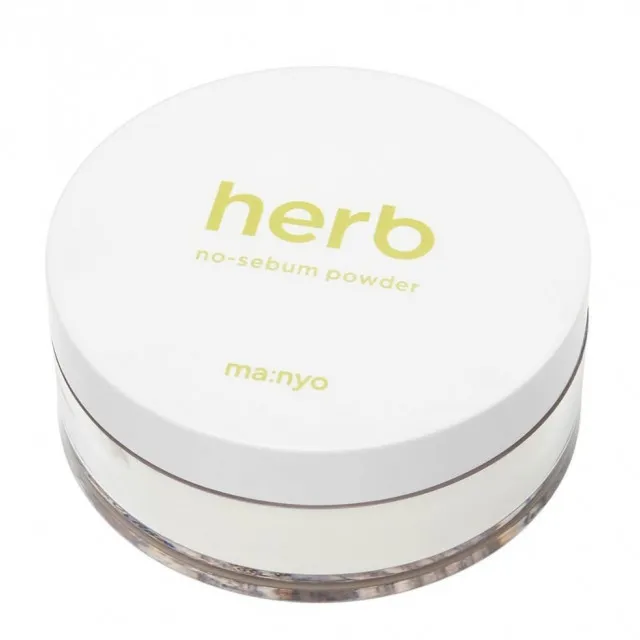 manyo Пудра рассыпчатая матирующая с комплексом трав | 6.5г | No-Sebum Powder Herb Green