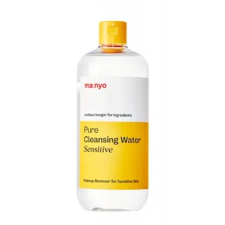 manyo Очищающая вода для снятия макияжа, для чувствительной кожи | 500мл | Pure Cleansing Water Sensitive