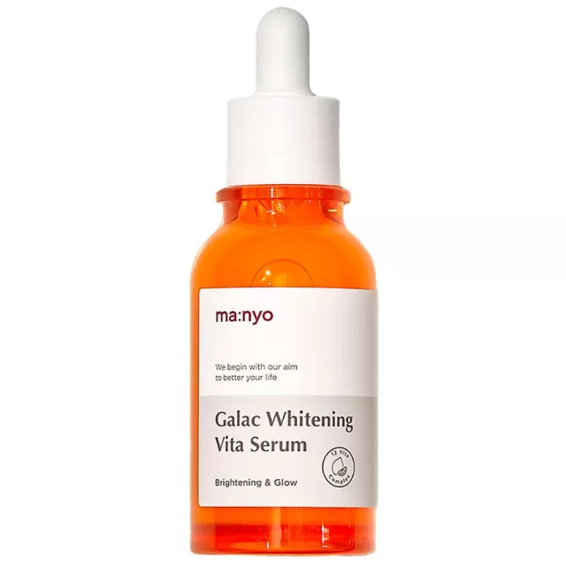 manyo Galac Whitening Сыворотка мультивитаминная, осветляющая для тусклой кожи | 50мл | Galac Whitening Vita Serum