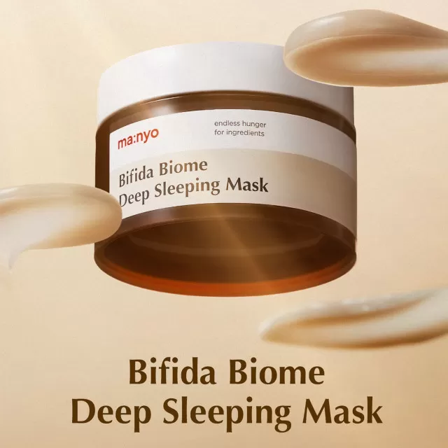 manyo Bifida Biome Маска ночная с пробиотиками и PHA-кислотой | 100мл | Bifida Biome Deep Sleeping Mask