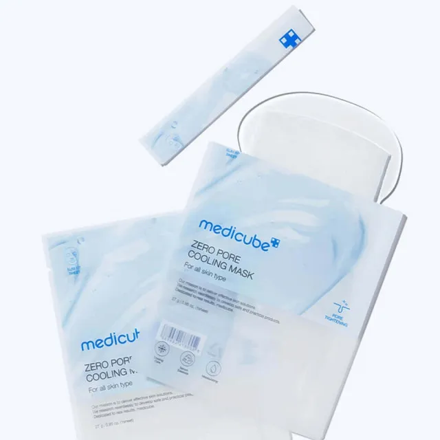 medicube ZERO Маска тканевая охлаждающая для сужения пор | 27г | ZERO Pore Cooling Mask