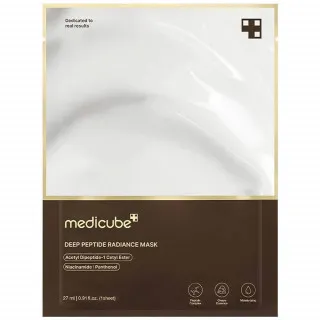 medicube DEEP Peptide Маска тканевая с пептидами для сияния кожи | 27мл | DEEP Peptide Radiance Mask