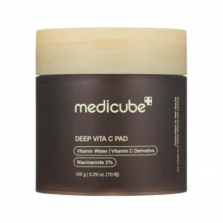 medicube DEEP Vita C Пэды с витамином С, осветляющие | 70шт(150 г) | DEEP Vita C Pad