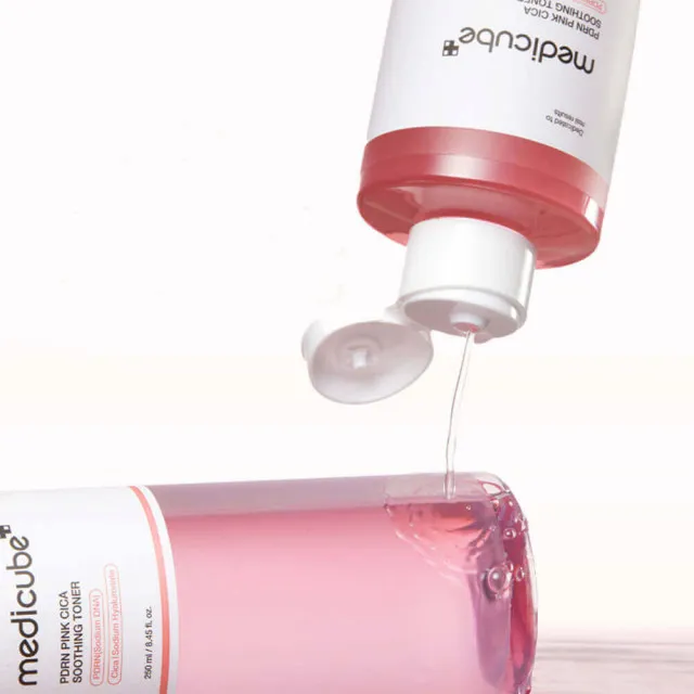 medicube PDRN Тонер с ПДРН и центеллой, успокаивающий | 250мл | PDRN Pink CICA Soothing Toner