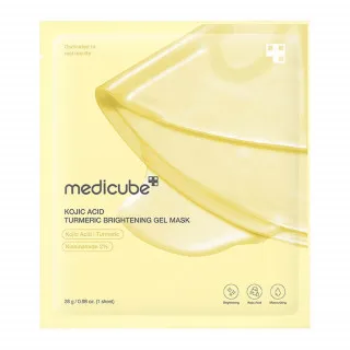 medicube KOJIC ACID Маска гидрогелевая для сияния кожи | 28г | KOJIC ACID Turmeric Brightening Gel Mask