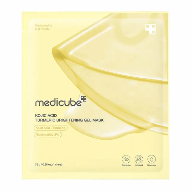medicube KOJIC ACID Маска гидрогелевая для сияния кожи | 28г | KOJIC ACID Turmeric Brightening Gel Mask