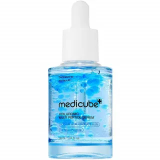 medicube HYALURONIC Сыворотка двухфазная с пептидами, гиалуроновой кислотой и ПДРН | 30мл | HYALURONIC Multi Peptide Serum