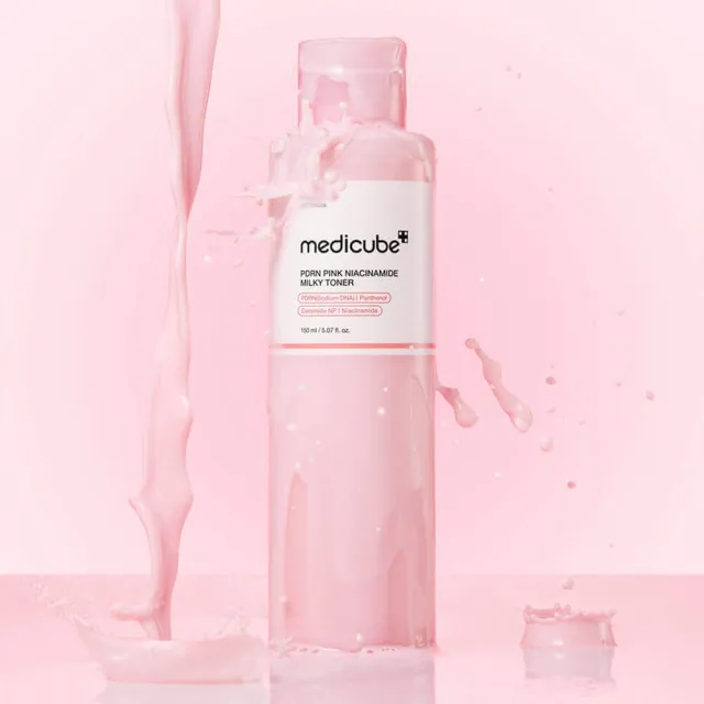 medicube PDRN Тонер с ПДРН и ниацинамидом | 150мл | PDRN Pink Niacinamide Milky Toner