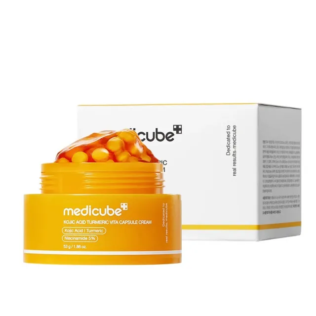 medicube KOJIC ACID Крем капсульный для сияния кожи | 53г | KOJIC ACID Turmeric Vita Capsule Cream