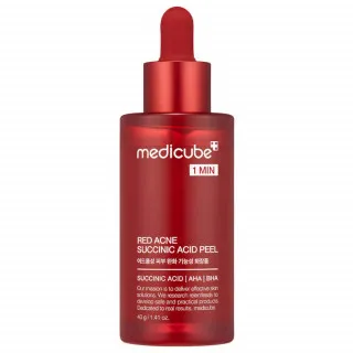medicube RED Succinic Пилинг-сыворотка с янтарной кислотой | 40г | RED Acne Succinic Acid Peel