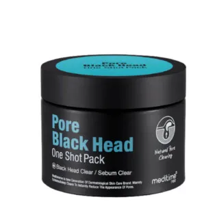 meditime Pore Маска глиняная от черных точек | 100г(120мл) | meditime neo Pore Black Head One Shot Pack