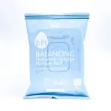 prreti Очищающие пэды для снятия макияжа с губ и глаз | 30шт(55г) | prreti pH Balancing Hyaluronic Lip and Eye Remover Pads