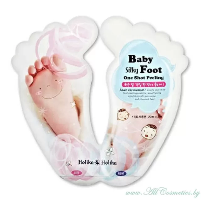 Holika Holika Пилинг жидкий для ног, Baby Silky, (1 пара)