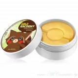 Secret Key Racoony Гидрогелевые патчи, для кожи вокруг глаз | 60+30шт | Gold Racoony Hydro Gel Eye and Spot Patch