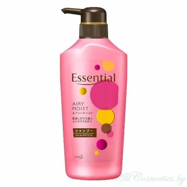 Essential Airy Шампунь для ослабленных волос, Нюанс Эйри | 480мл | Airy Moist Shampoo