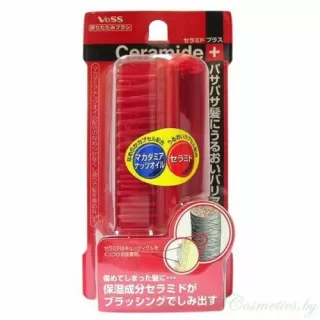 VeSS Ceramide Щетка массажная для увлажнения и смягчения волос, с церамидами, складная ручка | Ceramide Brush, CRM-700
