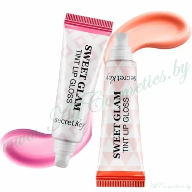 Secret Key SWEET GLAM Тинт для губ, Milky pink | 10мл | SWEET GLAM Tint Lip Gloss