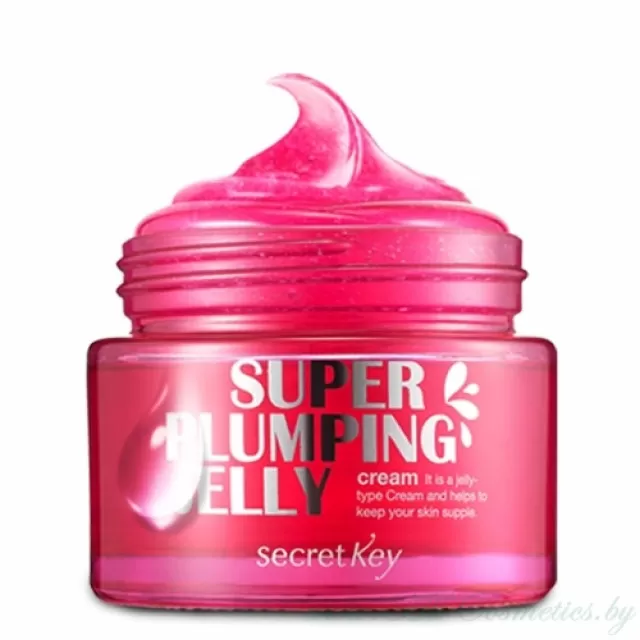 Secret Key SUPER PLUMPING Крем-желе омолаживающий, увлажняющий | 50мл | SUPER PLUMPING Jelly Cream