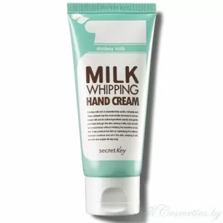Secret Key Milk Крем для рук, на основе ослиного молока | 60мл | Milk Whipping Hand Cream