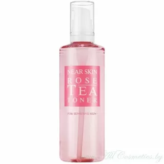 MISSHA NEAR SKIN Тонер для чувствительной кожи лица, чайная роза | 415мл | NEAR SKIN Rose Tea Toner