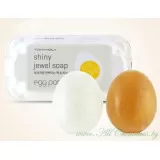 TONY MOLY egg pore Мыло для умывания, для сияния кожи | 100г(2*50г) | egg pore Shiny Jewel Soap