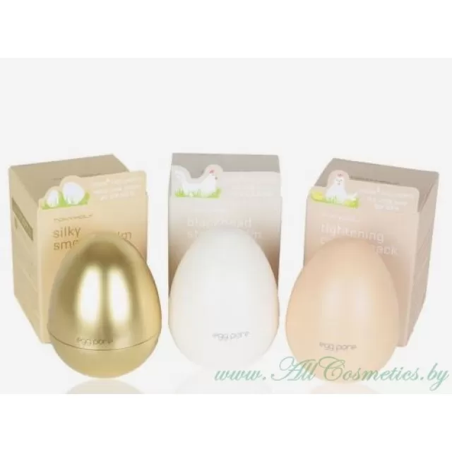 TONY MOLY egg pore Бальзам-затирка пор ( праймер ), золотое яйцо | 20г | egg pore Silky Smooth Balm