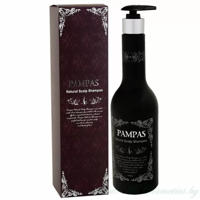 PAMPAS Natural Scalp Шампунь для волос и кожи головы | 550мл | Natural Scalp Shampoo