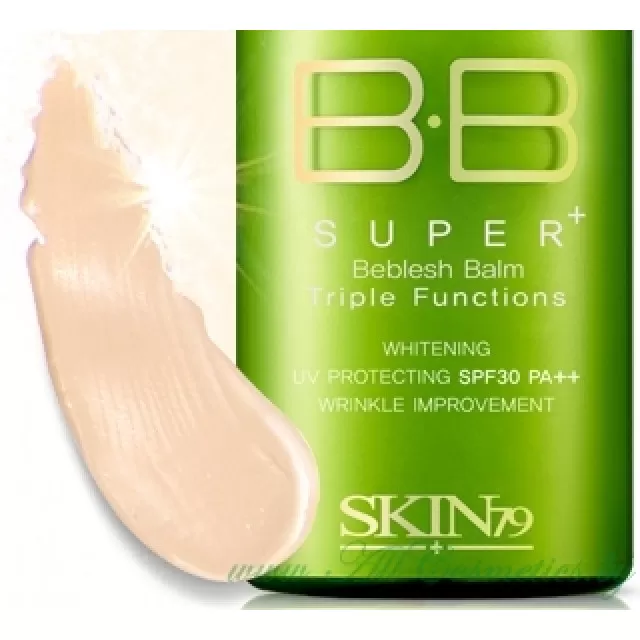 SKIN79 ВВ крем многофункциональный, Silky Green, SPF30 PA++ | 15мл | Super Plus Beblesh Balm Triple Functions, Silky Green BB Cream, SPF30 PA++