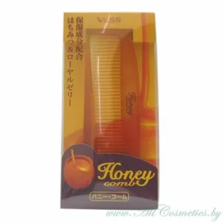 VeSS Honey Расческа складная, для увлажнения и придания блеска волосам, с медом и маточным молочком пчел | Honey Brush, H-450
