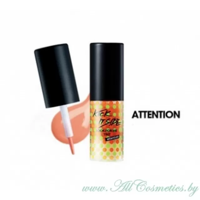 SKIN79 Kick It Side Тинт - блеск для губ, Оранжевый (ATTENTION) | 3г | Kick It Side Look For Me Tint, ATTENTION