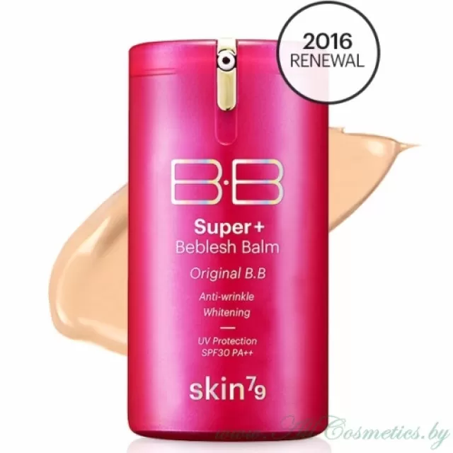 SKIN79 ВВ крем многофункциональный, PINK, SPF30 PA++ (в тубе) | 40мл | Super Plus Beblesh Balm Triple Functions, PINK BB Cream, SPF30 PA++ (tube)