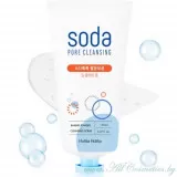 Holika Holika soda Pore Cleansing Пенка глубоко очищающая, для лица | 150мл | soda Pore Cleansing Deep Cleansing Foam