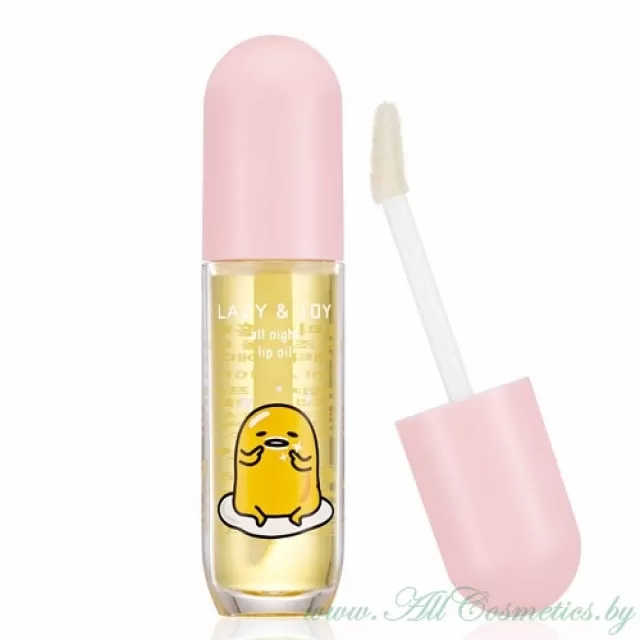 Holika Holika gudetama LAZY and JOY Масло для губ | 12мл | gudetama Sanrio LAZY and JOY All Night Lip Oil