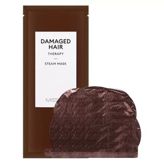 MISSHA Паровая маска для поврежденных волос Damaged Hair Therapy Steam | 45мл | Damaged Hair Therapy Steam Mask