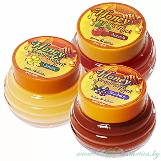 Holika Holika Honey Sleeping Маска ночная, с медом и канолой | 90мл | Honey Sleeping Pack, Canola