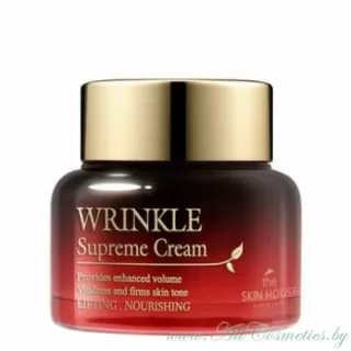 the SKIN HOUSE WRINKLE Supreme Крем против морщин, с экстрактом женьшеня | 50мл | WRINKLE Supreme Cream