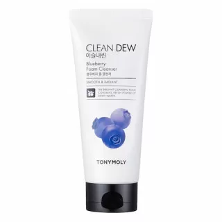 TONY MOLY Clean Dew Пенка для умывания с экстрактом черники | 180мл | Clean Dew Blueberry Foam Cleanser