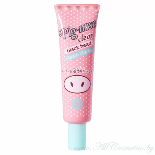 Holika Holika Pig-nose Термо-гель для очистки пор, Пиг-ноуз | 30мл | Pig-nose Clear Black Head Steam Starter