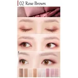 seaNtree Палетка теней для век, 9 оттенков, No.02 Rose Brown | 10г | 3x3 Cube Eye Shadow, No.02 Rose Brown