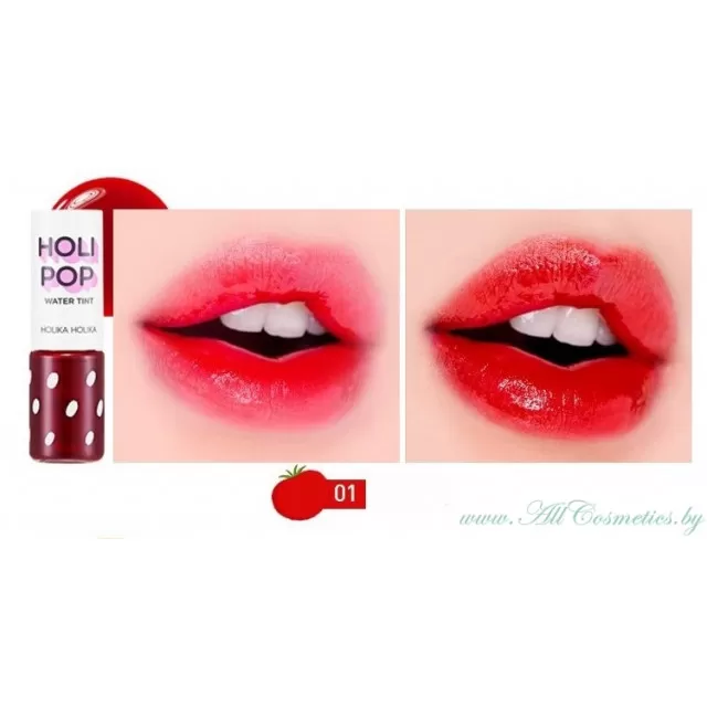 Holika Holika HOLI POP Тинт на водной основе, No.01 | 9мл | HOLI POP Water Tint, No.01