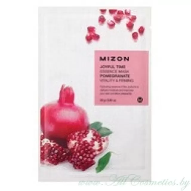 MIZON JOYFUL TIME Маска для лица, Pomegranate - Гранат | 23г | JOYFUL TIME Essence Mask, Pomegranate