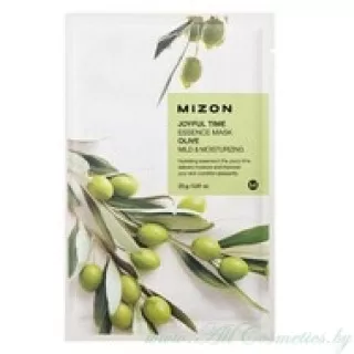 MIZON JOYFUL TIME Маска для лица, Olive - Олива | 23г | JOYFUL TIME Essence Mask, Olive