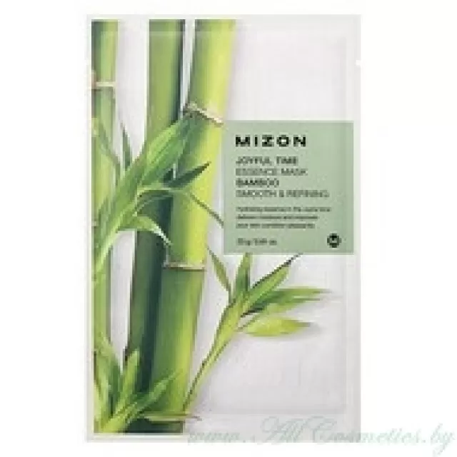 MIZON JOYFUL TIME Маска для лица, Bamboo - Бамбук | 23г | JOYFUL TIME Essence Mask, Bamboo