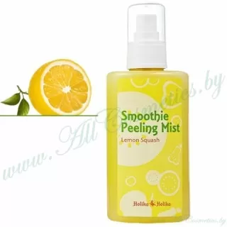 Holika Holika Smoothie Peeling Пилинг мист для лица, Лимон | 150мл | Smoothie Peeling Mist Lemon Squash