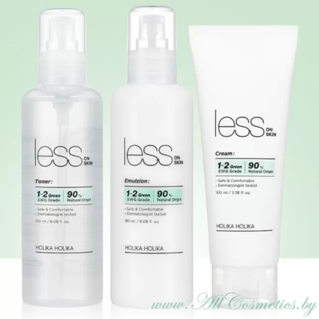 Holika Holika less ON SKIN Тонер против покраснений | 180мл | less ON SKIN Toner