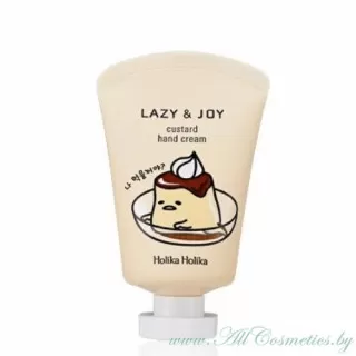 Holika Holika gudetama LAZY and JOY Крем для рук, пирожное с заварным кремом | 30мл | gudetama Sanrio LAZY and JOY Custard Hand Cream