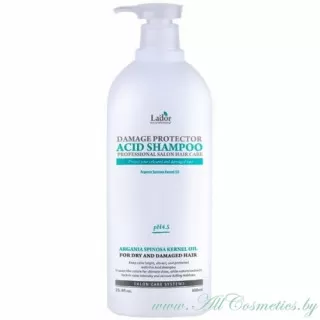 Lador Шампунь кислотный (безщелочной), с аргановым маслом, pH 4.5 | 900мл | Damage Protector Acid Shampoo