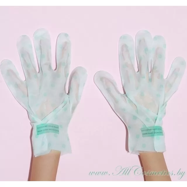 KOCOSTAR Hand Увлажняющая маска-уход для рук, Mint | 1пара*16мл | Hand Moisture Pack, Mint