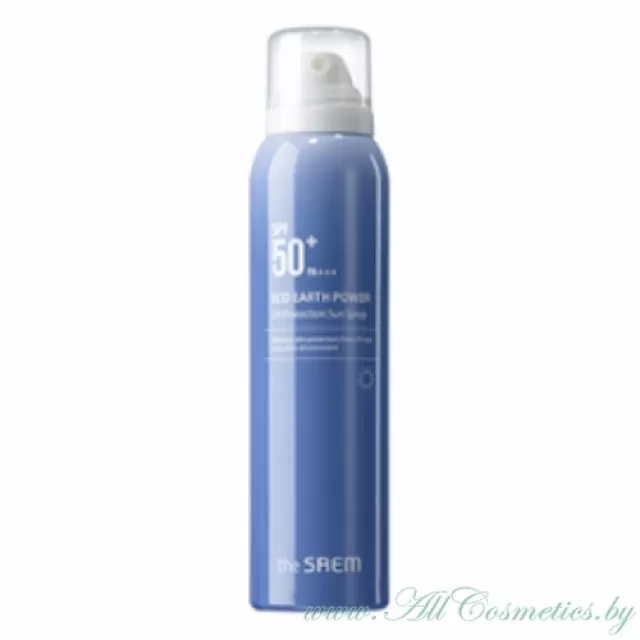 the SAEM ECO EARTH POWER Спрей солнцезащитный, SPF 50+ PA+++ | 120мл | ECO EARTH POWER UV Protection Sun Spray, SPF 50+ PA+++