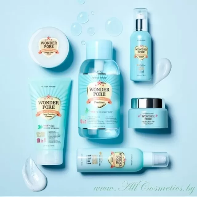 ETUDE HOUSE Wonder Pore Пенка для умывания, уход за порами | 170мл | Wonder Pore Deep Foaming Cleanser